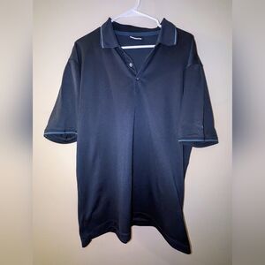 Nike Golf Navy Polo with Light Blue Trim Men's Size XL
